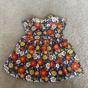Infant Girls Goodlad floral dress 9 mths